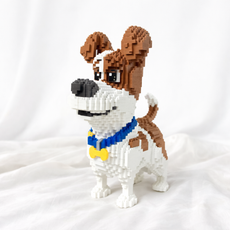 Psieklocki | Limitowane psiaki budowlane z klocków | Kolekcjonerskie psiaki z klocków |
