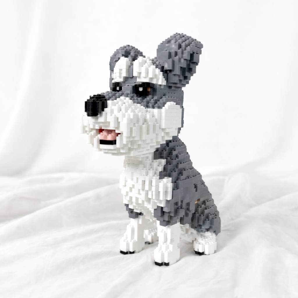 Psieklocki | Limitowane psiaki budowlane z klocków | Kolekcjonerskie psiaki z klocków |