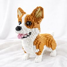 Psieklocki | Limitowane psiaki budowlane z klocków | Kolekcjonerskie psiaki z klocków |
