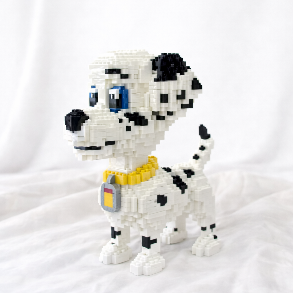 Psieklocki | Limitowane psiaki budowlane z klocków | Kolekcjonerskie psiaki z klocków |